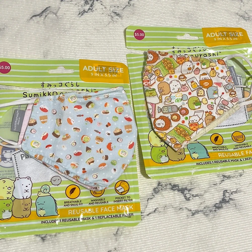 Sumikko Gurashi 2 Adult Size Face Mask